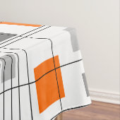 Gitter des mittleren Jahrhunderts Tischdecke (Beispiel)