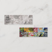 Gitter - dünn mini visitenkarte (Vorne/Hinten)