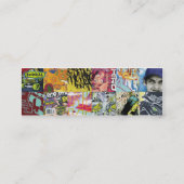 Gitter - dünn mini visitenkarte (Rückseite)