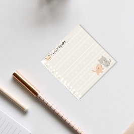 Gitter für Katzen Post-it Klebezettel