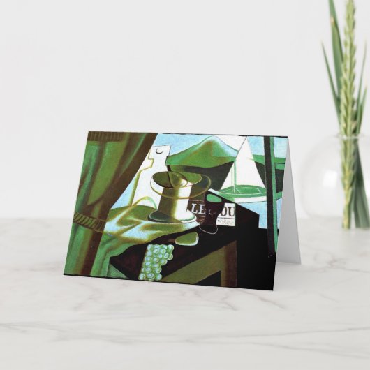 Gitter - Gemälde, Die Bucht Karte (Vorderseite)