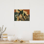 Gitter - Glas und Karton 1917 Poster (Küche)