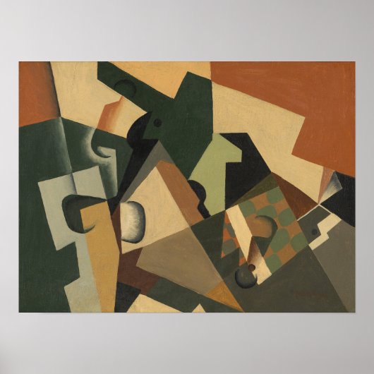 Gitter - Glas und Karton 1917 Poster (Vorne)