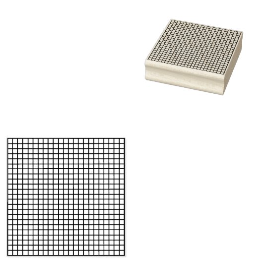 Gitter Gummistempel (Stempel)