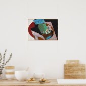 Gitter - Karton und Spielkarten Poster (Küche)