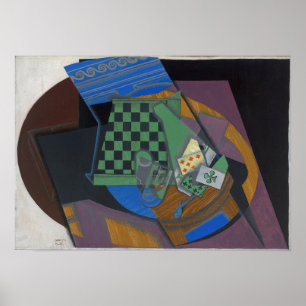 Gitter - Karton und Spielkarten Poster