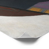 Gitter - Karton und Spielkarten Poster (Ecke)