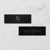 Gitter Mini Visitenkarte (Vorne/Hinten)