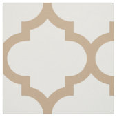 Gitter-Muster-Gewebe Mandel-Browns marokkanisches Stoff (Muster)