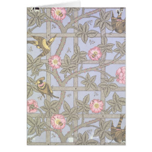 "Gitter" Tapetenentwurf, 1864