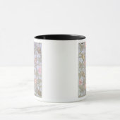 "Gitter" Tapetenentwurf, 1864 Tasse (Zentrum)