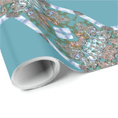 Gitter von Schreierphaele Glossy Elegance Geschenkpapier (Rolleneckpunkt)