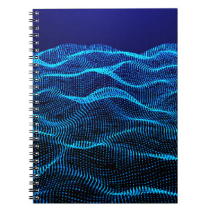 Gitter zeigt Abstrakten Landschaftshintergrund. Cy Notizblock