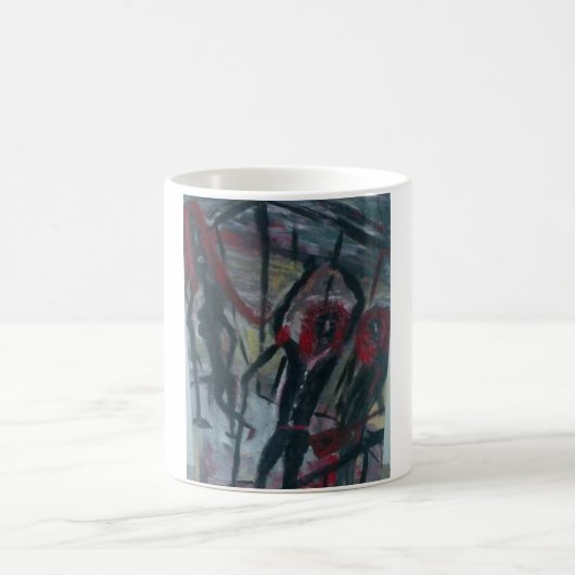 Gitterband Kaffeetasse (Mittel)