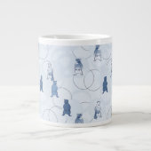 Gitterbär Jumbo-Tasse (Vorderseite)