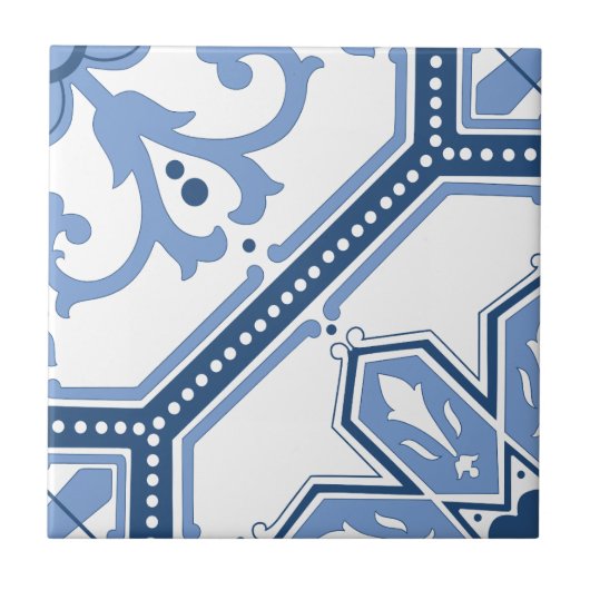 Gitterblüte Fliese (Vorderseite)