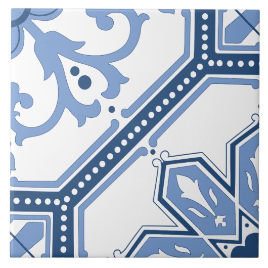 Gitterblüte Fliese (Vorderseite)