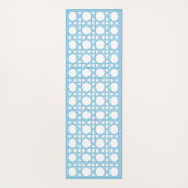 Gitterdesign Yogamatte (Rückseite)