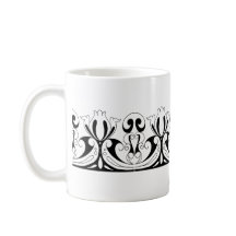 Gitterformen Blattmuster Blume