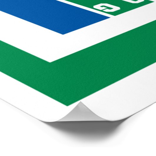 Gitterfußballfeld Poster (Ecke)