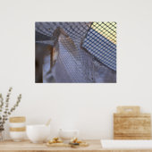 Gittergewebe Poster (Küche)