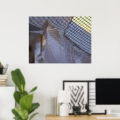 Gittergewebe Poster (Heimbüro)