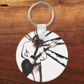 Gitterkette Schlüsselanhänger (Vorderseite)