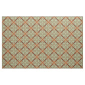 Gittermuster für die Rollen in grün und kupferfarb Stoff (Fat Quarter (45,7 x 55,9 cm))