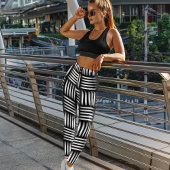 Gittermuster Leggings