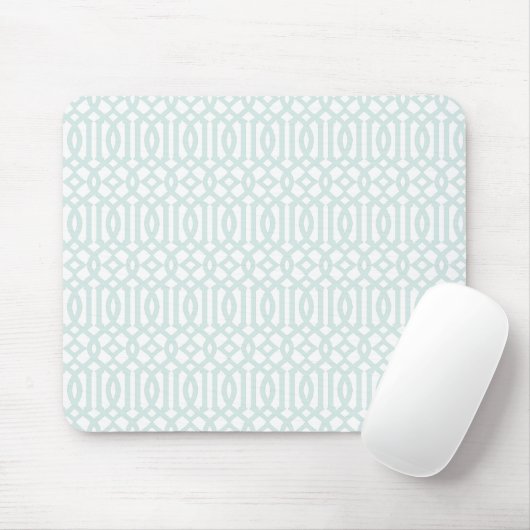 Gittermuster mousepad - hellblau (Mit Mouse)