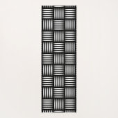 Gittermuster Yogamatte (Rückseite)