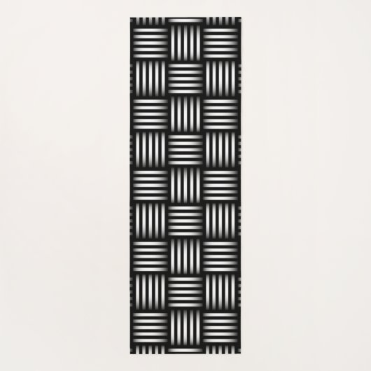 Gittermuster Yogamatte (Rückseite)