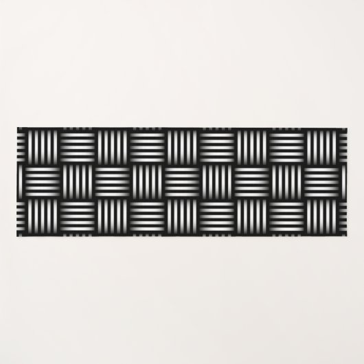 Gittermuster Yogamatte (Vorderseite (Horizontal))