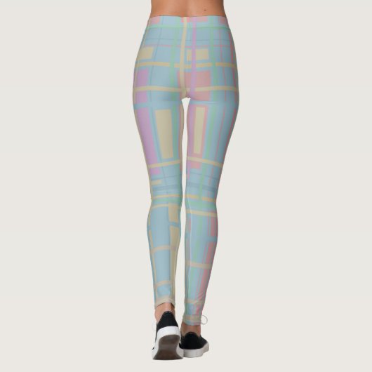 Gitternetz Leggings (Rückseite)