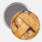 Gitterrust-Magnet für Apfelkuchen Magnet (Vorderseite/Rückseite)