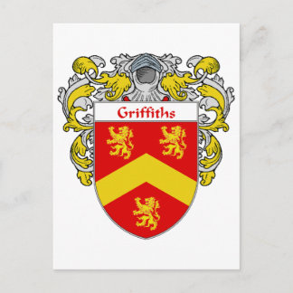 Gitterüberzug (mantled) postkarte