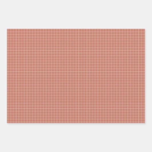 Gitterummantelpapier in Schwarz Geschenkpapier Set (Vorderseite)