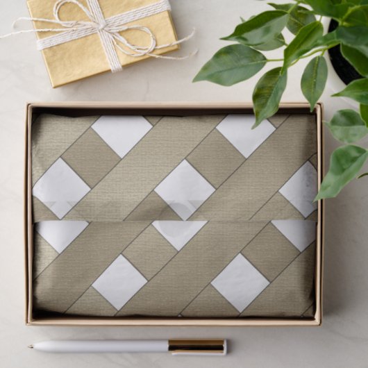 Gitterzaun Seidenpapier (Geschenk)