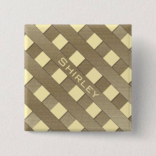 Gitterzaun von Shirley Taylor Button (Vorderseite)