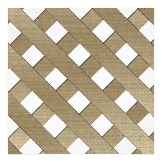 Gitterzaun von Shirley Taylor Fotodruck (Vorne)