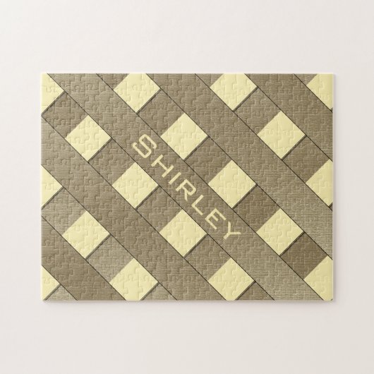 Gitterzaun von Shirley Taylor Puzzle (Horizontal)