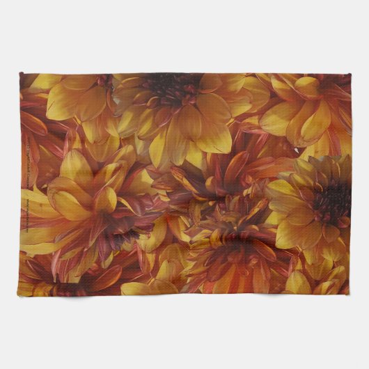 Gitt's Crazy Dahlia Geschirrtuch (Horizontal)