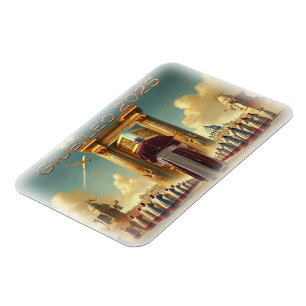 Giubileo 2025 Vaticano, Souvenir viaggio, Regalo. Magnet
