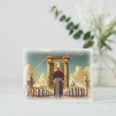 Giubileo 2025 Vaticano, Souvenir viaggio, Regalo. Postkarte (Stehend Vorderseite)
