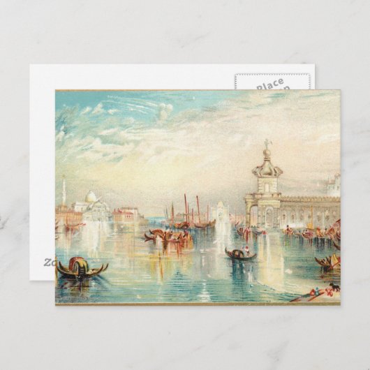 Giudecca Venice Postkarte (Vorne/Hinten)