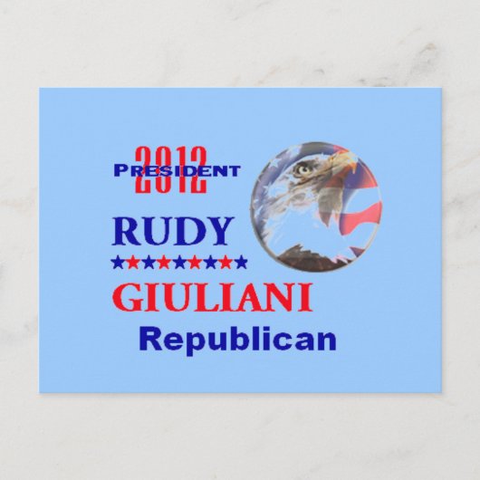 GIULIANI 2012 Postkarte (Vorderseite)
