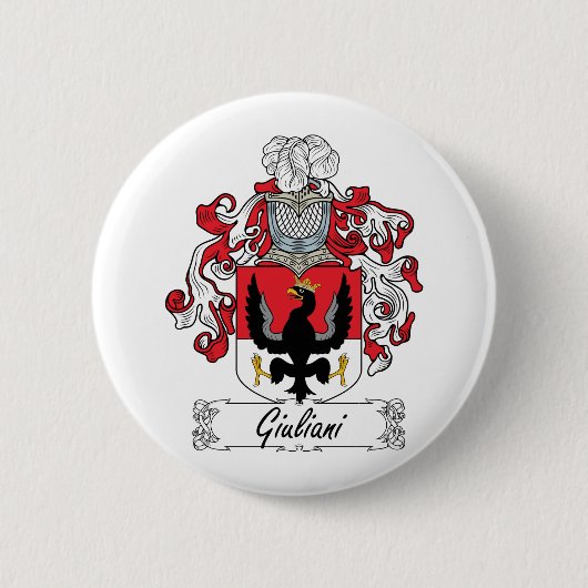 Giuliani Familienwappen Button (Vorderseite)