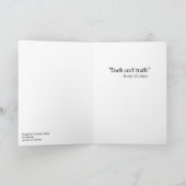 Giuliani überrascht karte (Innenseite)