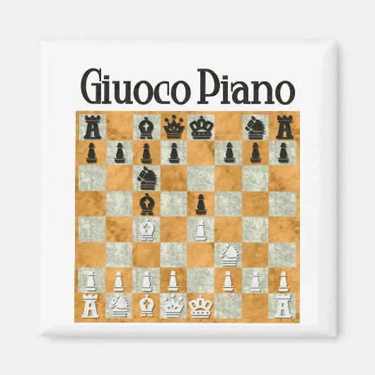 Giuoco Piano Magnet (Vorne)