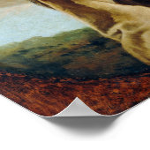 Giuseppe Angeli Elijah nahm in einem Chariot auf Poster (Ecke)